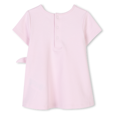 Kurz&auml;rmliges Baumwollkleid MICHAEL KORS M&Auml;DCHEN