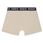 Packung mit 2 Boxershorts HUGO 
                    JUNGE