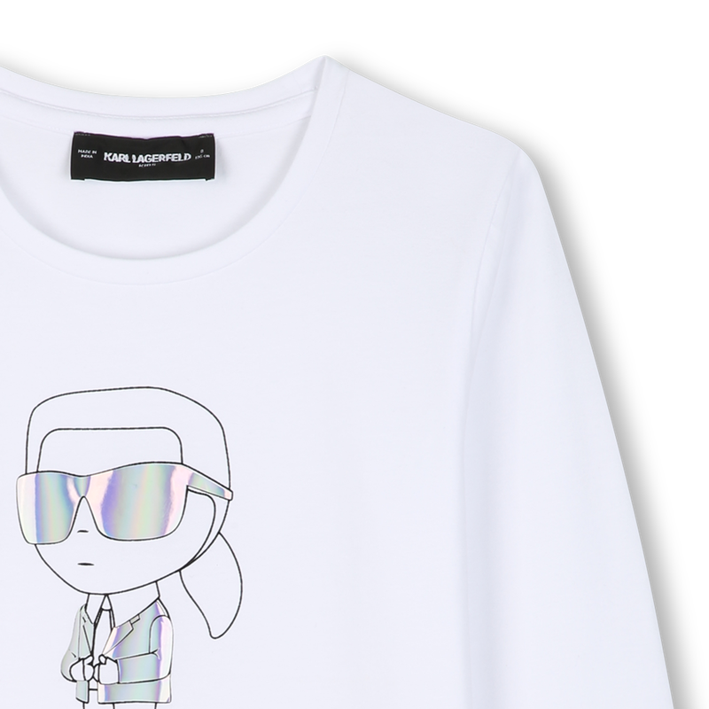 Langarmshirt KARL LAGERFELD KIDS 
                        M&Auml;DCHEN
