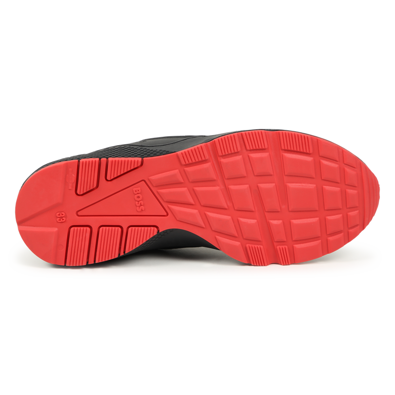 Sneakers aus Materialmix BOSS 
                        JUNGE