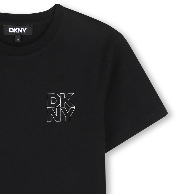KURZ&Auml;RMELIGES T-SHIRT DKNY 
                        UNISEX