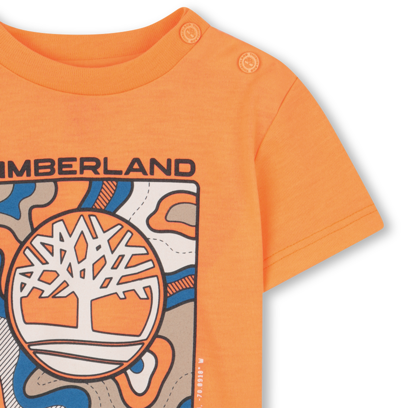 KURZ&Auml;RMELIGES T-SHIRT TIMBERLAND 
                        JUNGE