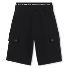 Bermudashorts mit elastischem bund KARL LAGERFELD KIDS 
                    JUNGE