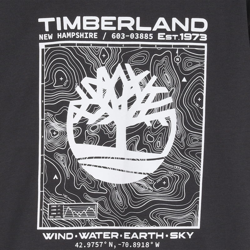 Kurz&auml;rmeliges t-shirt TIMBERLAND 
                        JUNGE