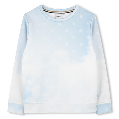 Sweatshirt mit Print BOSS JUNGE
