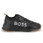 Sneaker mit elastischen Schn&uuml;rsenkeln BOSS 
                    JUNGE