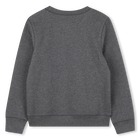 Fleece-Sweatshirt mit Rundhalsausschnitt ZADIG VOLTAIRE 
                    JUNGE