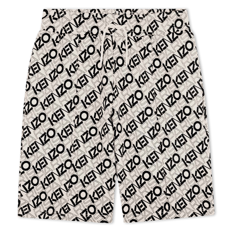 Bedruckte Jogging-Bermudas KENZO KIDS 
                        JUNGE