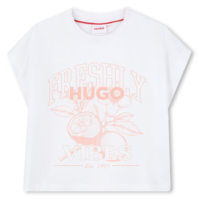 KURZ&Auml;RMELIGES T-SHIRT HUGO M&Auml;DCHEN