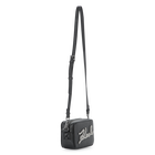Handtasche, genarbtes und glatt beschichtetes Text KARL LAGERFELD KIDS 
                    M&Auml;DCHEN
