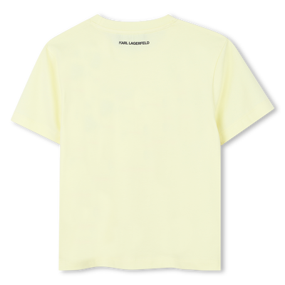 KURZ&Auml;RMELIGES T-SHIRT KARL LAGERFELD KIDS M&Auml;DCHEN
