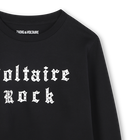 Lang&auml;rmeliges T-Shirt ZADIG & VOLTAIRE 
                    JUNGE
