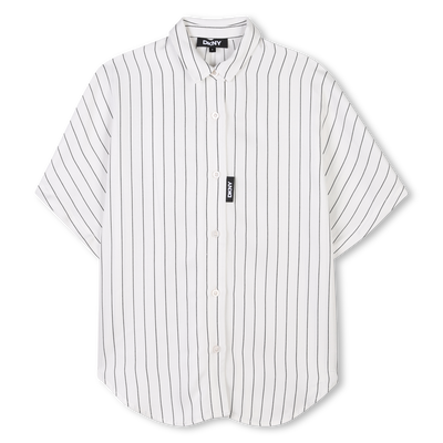 Langes, gestreiftes Hemd DKNY M&Auml;DCHEN