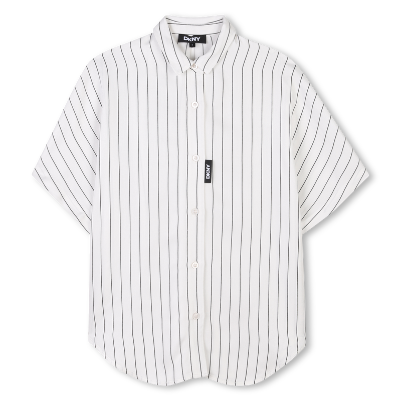 Langes, gestreiftes Hemd DKNY 
                        M&Auml;DCHEN