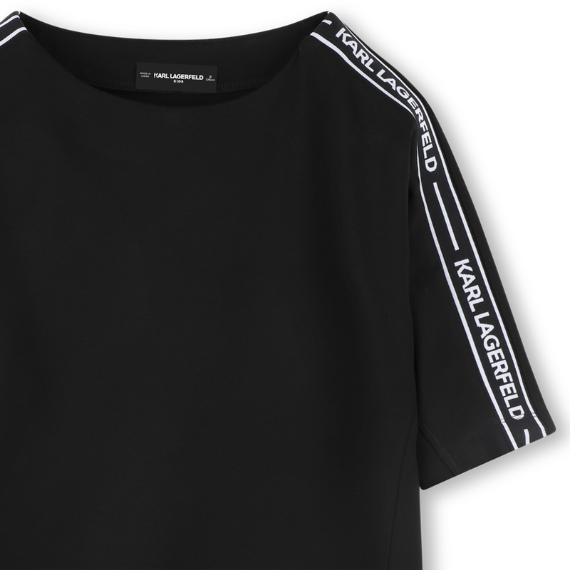 Kurz&auml;rmeliges Kleid KARL LAGERFELD KIDS 
                        M&Auml;DCHEN