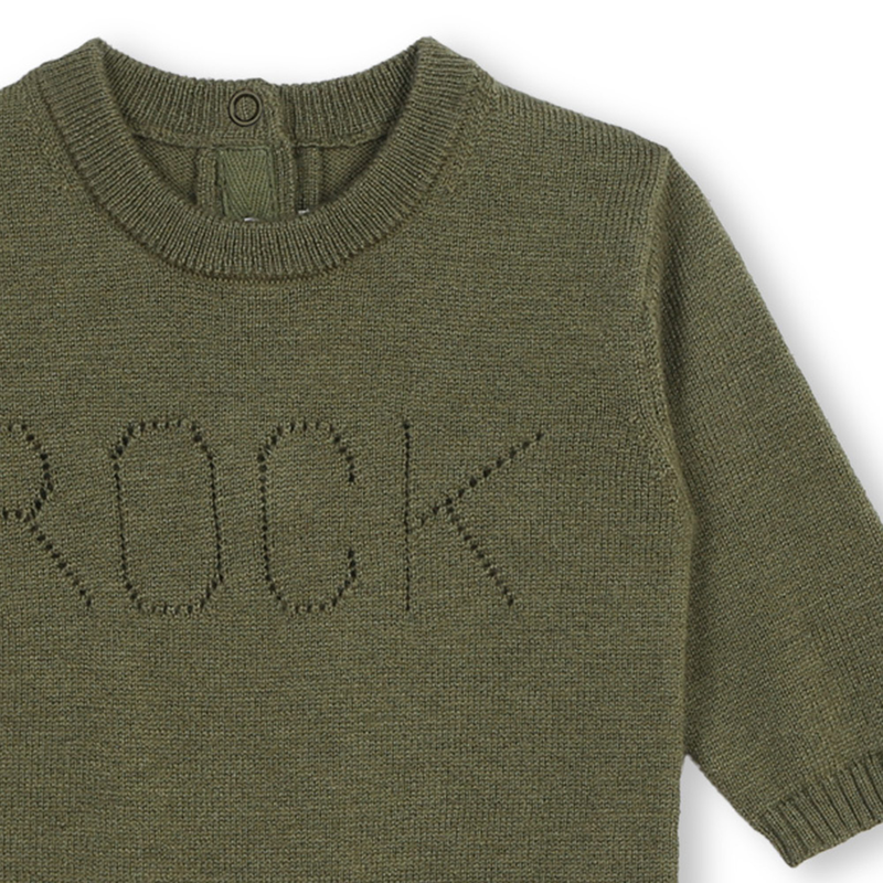 Strampler aus Wolle + Kaschmir ZADIG & VOLTAIRE 
                        UNISEX