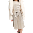 Gestreiftes Plisseekleid BILLIEBLUSH 
                    M&Auml;DCHEN