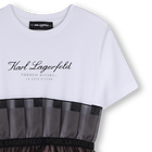 Kurz&auml;rmeliges formelles kleid KARL LAGERFELD KIDS 
                    M&Auml;DCHEN