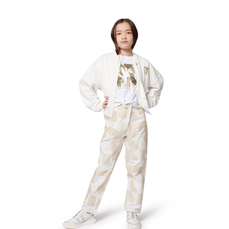 Sneaker aus zwei Materialien DKNY 
                        MÄDCHEN