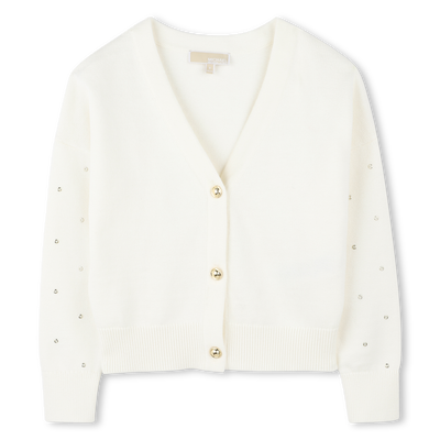 Strickjacke mit Kn&ouml;pfen MICHAEL KORS M&Auml;DCHEN