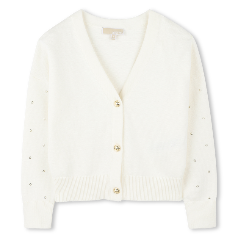 Strickjacke mit Kn&ouml;pfen MICHAEL KORS 
                        M&Auml;DCHEN