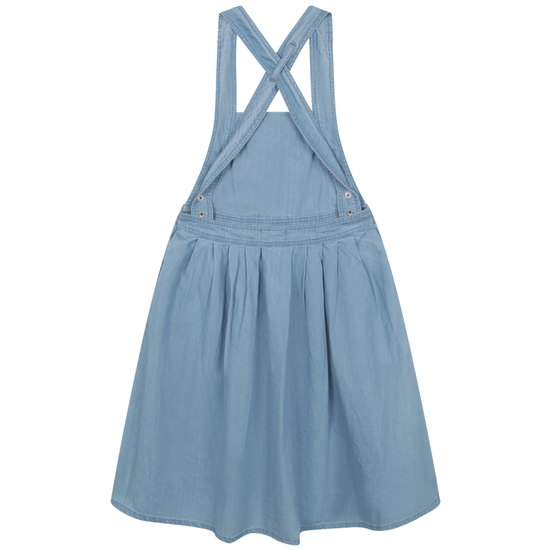 Kleid mit &uuml;berkreuzten Tr&auml;gern