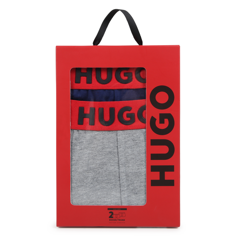 2er-Set Baumwoll-Boxershorts HUGO 
                        JUNGE