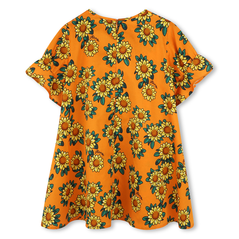 Kleid mit Sonnenblumen KENZO KIDS 
                        M&Auml;DCHEN