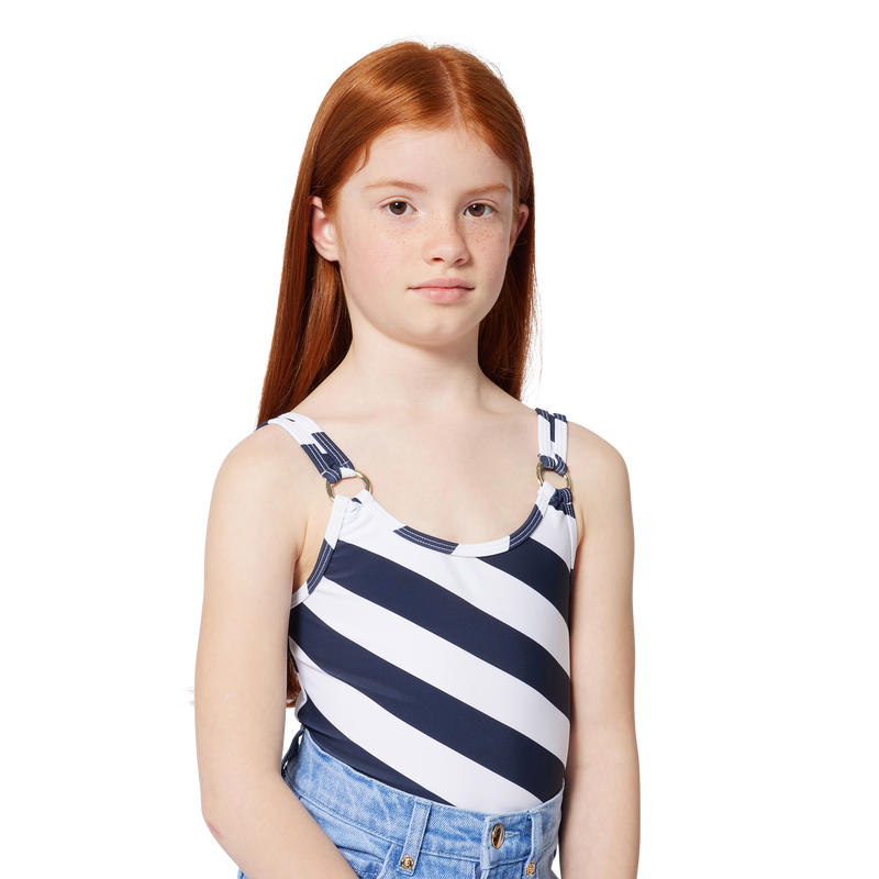 Gestreifter Badeanzug MICHAEL KORS 
                        M&Auml;DCHEN