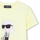 Kurz&auml;rmeliges t-shirt KARL LAGERFELD KIDS 
                    JUNGE
