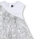 Zeremonienkleid aus bi-material KARL LAGERFELD KIDS 
                    M&Auml;DCHEN