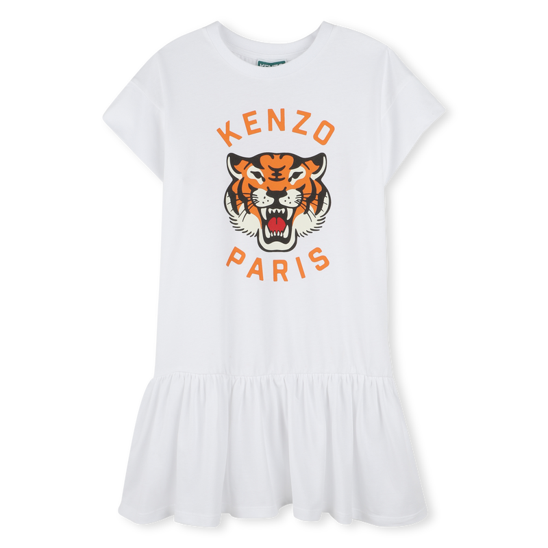 Kleid mit Volantbesatz KENZO KIDS 
                        M&Auml;DCHEN