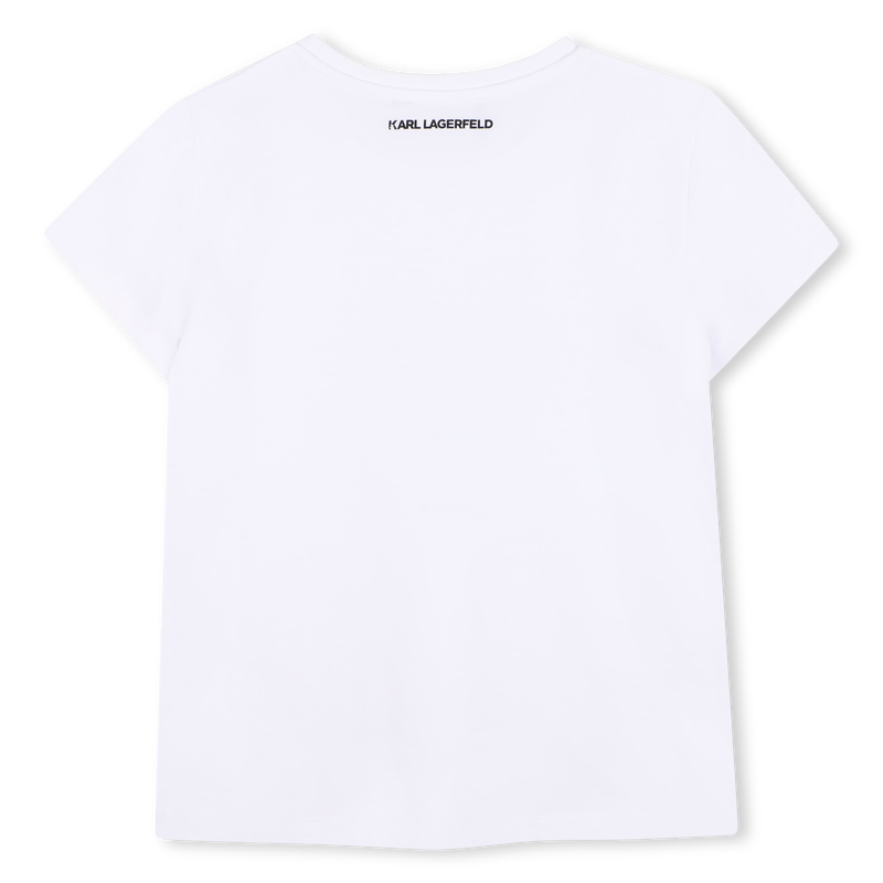 T-SHIRT ILLUSTRATION CHOUPETTE KARL LAGERFELD KIDS 
                        MÄDCHEN
