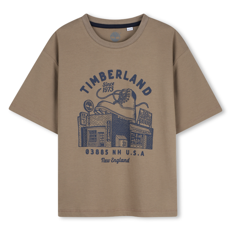 T-Shirt mit kurzen &Auml;rmeln TIMBERLAND 
                        JUNGE