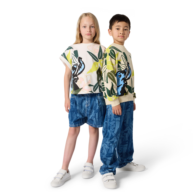 FLEECE-SWEATSHIRT KENZO KIDS 
                        JUNGE