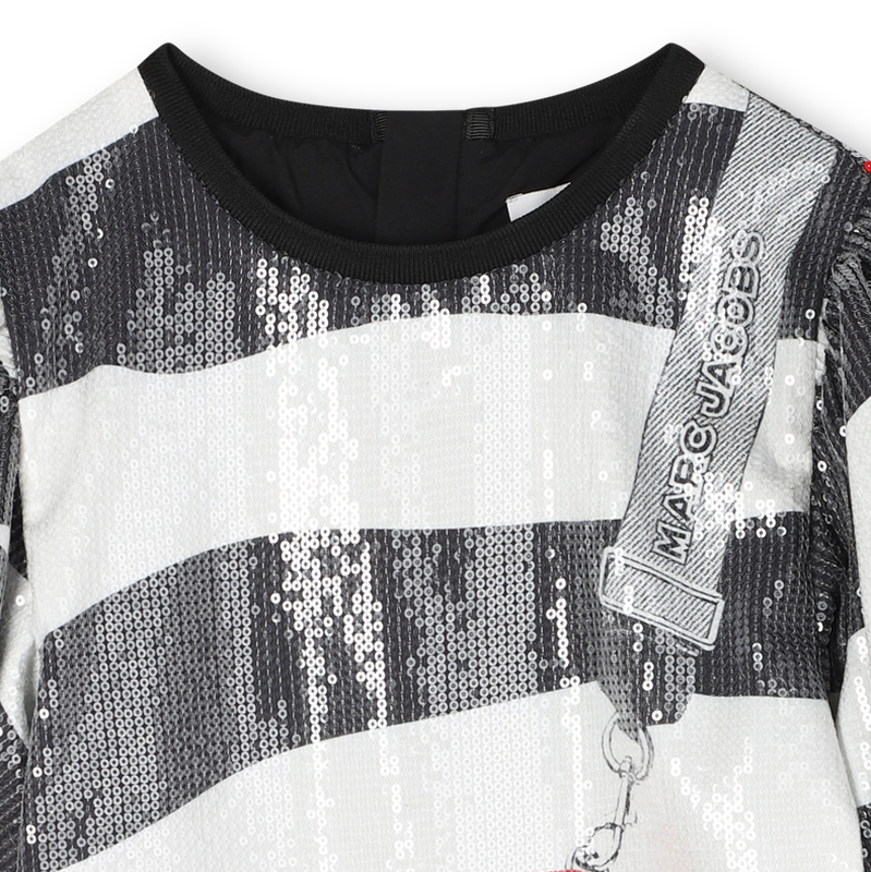 Kleid mit vollem Zebramuster MARC JACOBS 
                        M&Auml;DCHEN