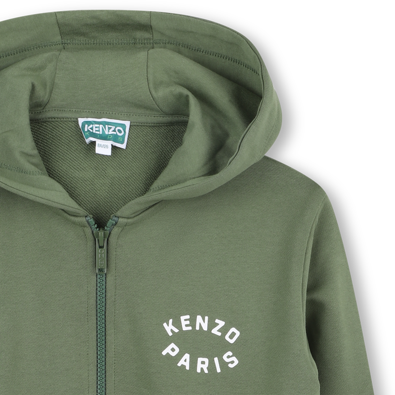 Sweatjacke mit Kapuze KENZO KIDS 
                        JUNGE