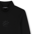 Langarmshirt KARL LAGERFELD KIDS 
                    M&Auml;DCHEN