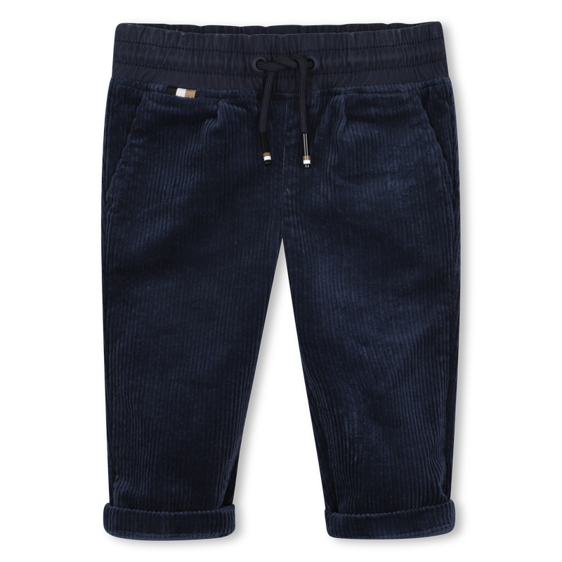 Hose aus Samt BOSS 
                        JUNGE