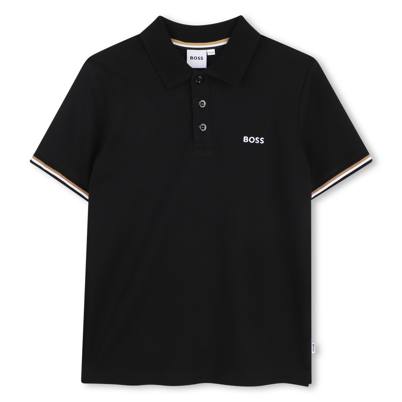 KURZ&Auml;RMELIGES POLOSHIRT BOSS 
                        JUNGE