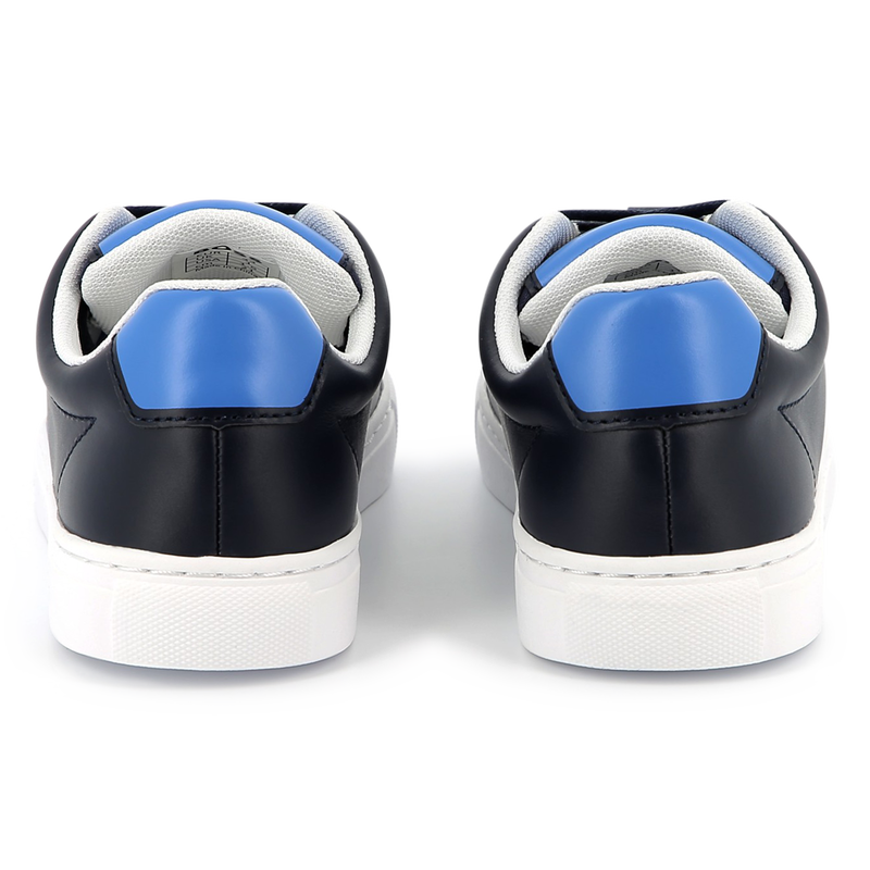 Ledersneaker zum Schn&uuml;ren BOSS 
                        JUNGE