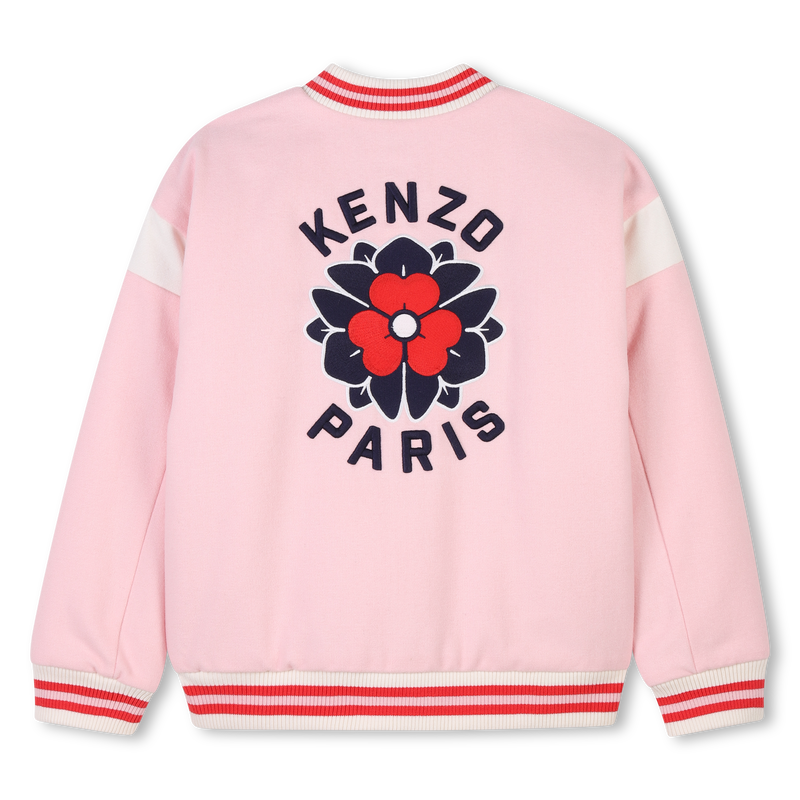 Woll-Jacke mit Stickerei KENZO KIDS 
                        M&Auml;DCHEN