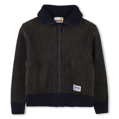 Strickcardigan mit Zip TIMBERLAND JUNGE