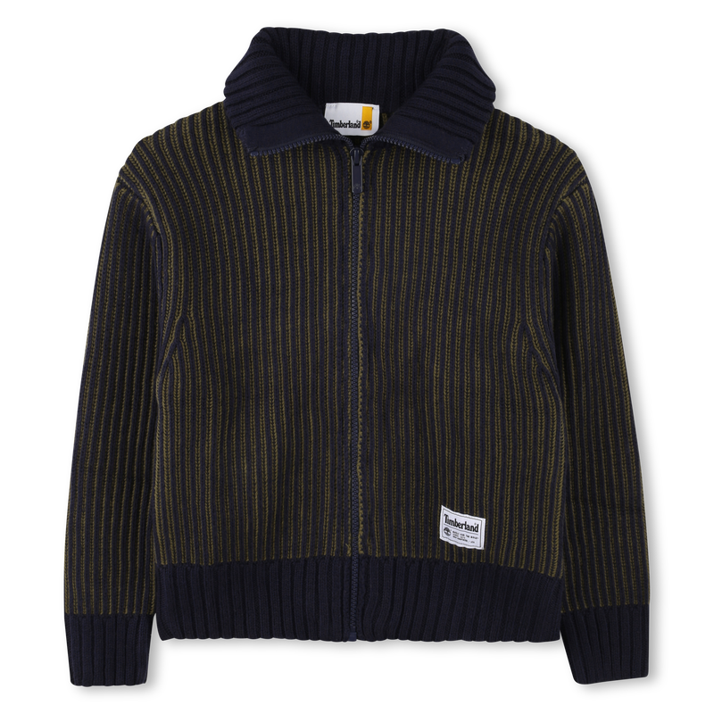 Strickcardigan mit Zip TIMBERLAND 
                        JUNGE