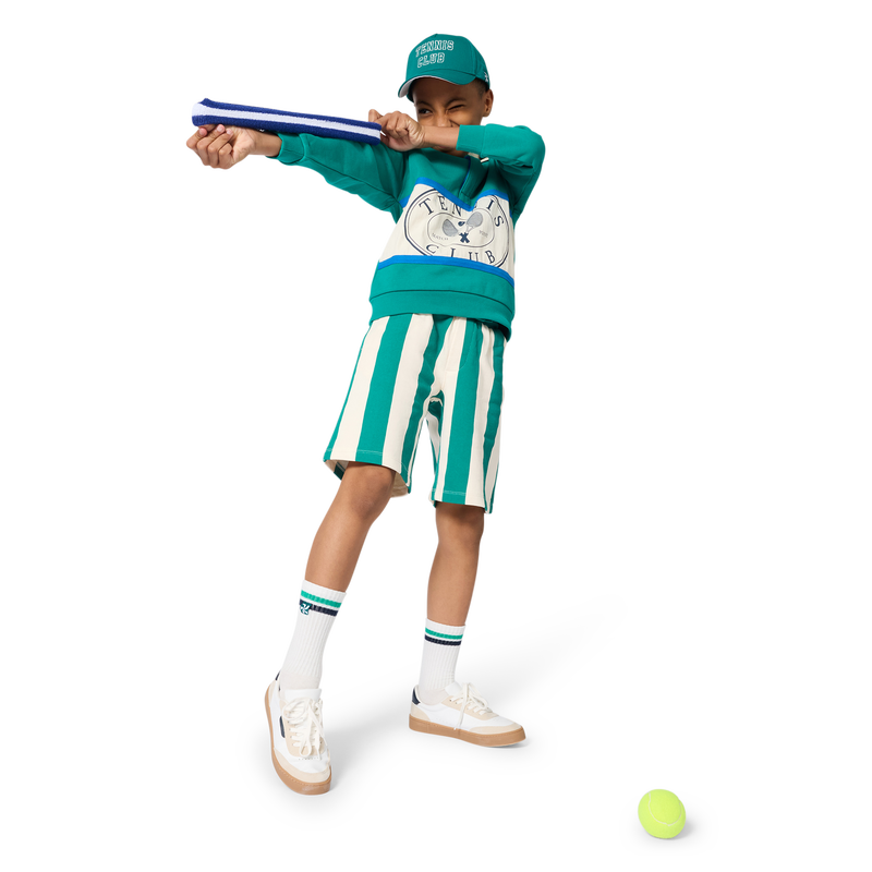 FLEECE-SWEATSHIRT KIDS AROUND 
                        JUNGE