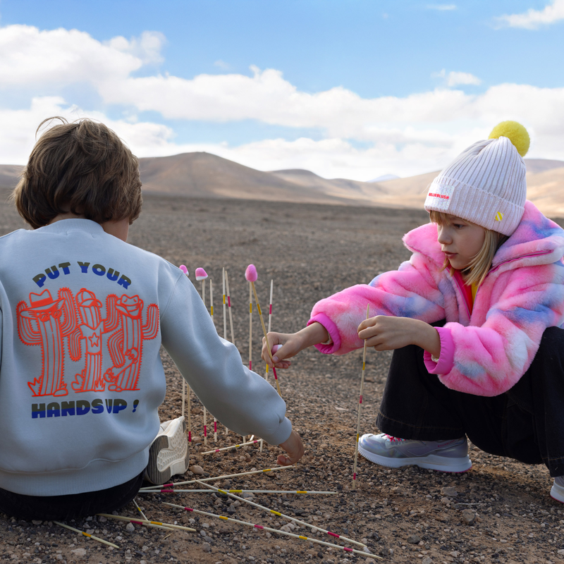 Flauschiger Fleecemantel BILLIEBLUSH 
                        M&Auml;DCHEN