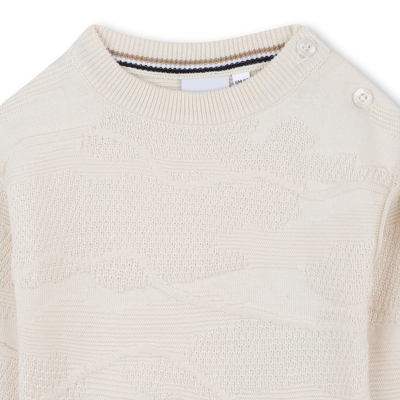 Pullover mit Rundhalsausschnitt BOSS 
                        JUNGE