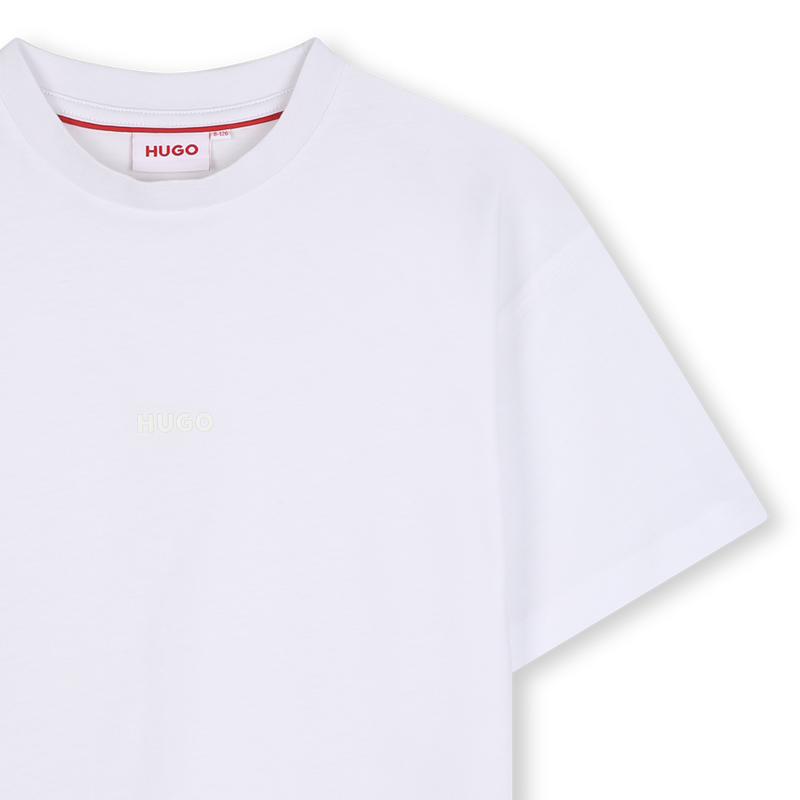 T-Shirt mit kurzen &Auml;rmeln HUGO 
                        JUNGE