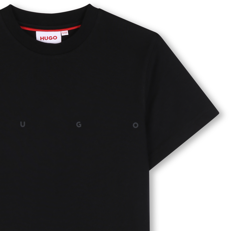 T-Shirt mit kurzen &Auml;rmeln HUGO 
                        JUNGE