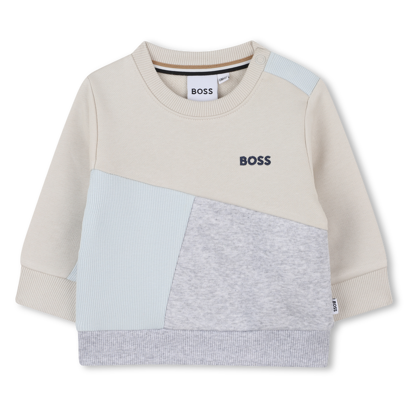 Sweatshirt mit Rundhalsausschnitt BOSS 
                        JUNGE